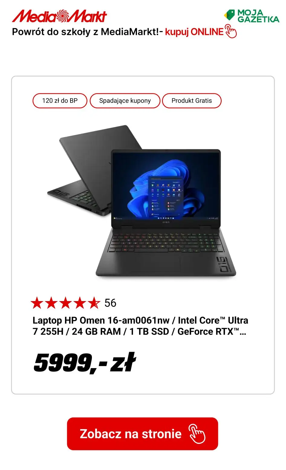 gazetka promocyjna Media Markt Powrót do szkoły w MediaMarkt! - Strona 13