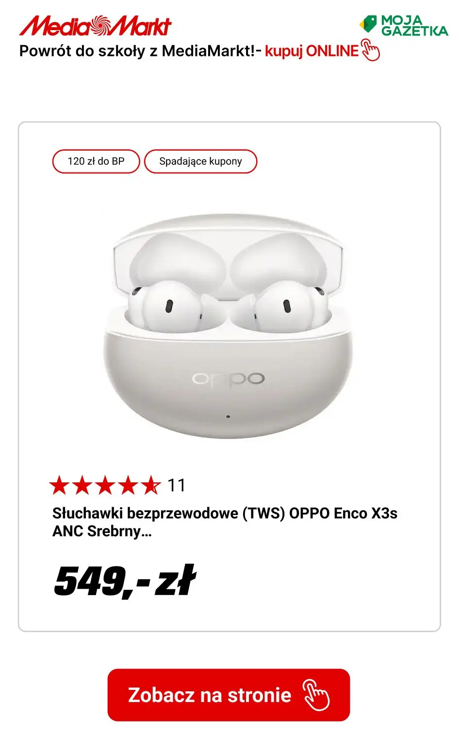 gazetka promocyjna Media Markt Powrót do szkoły w MediaMarkt! - Strona 14