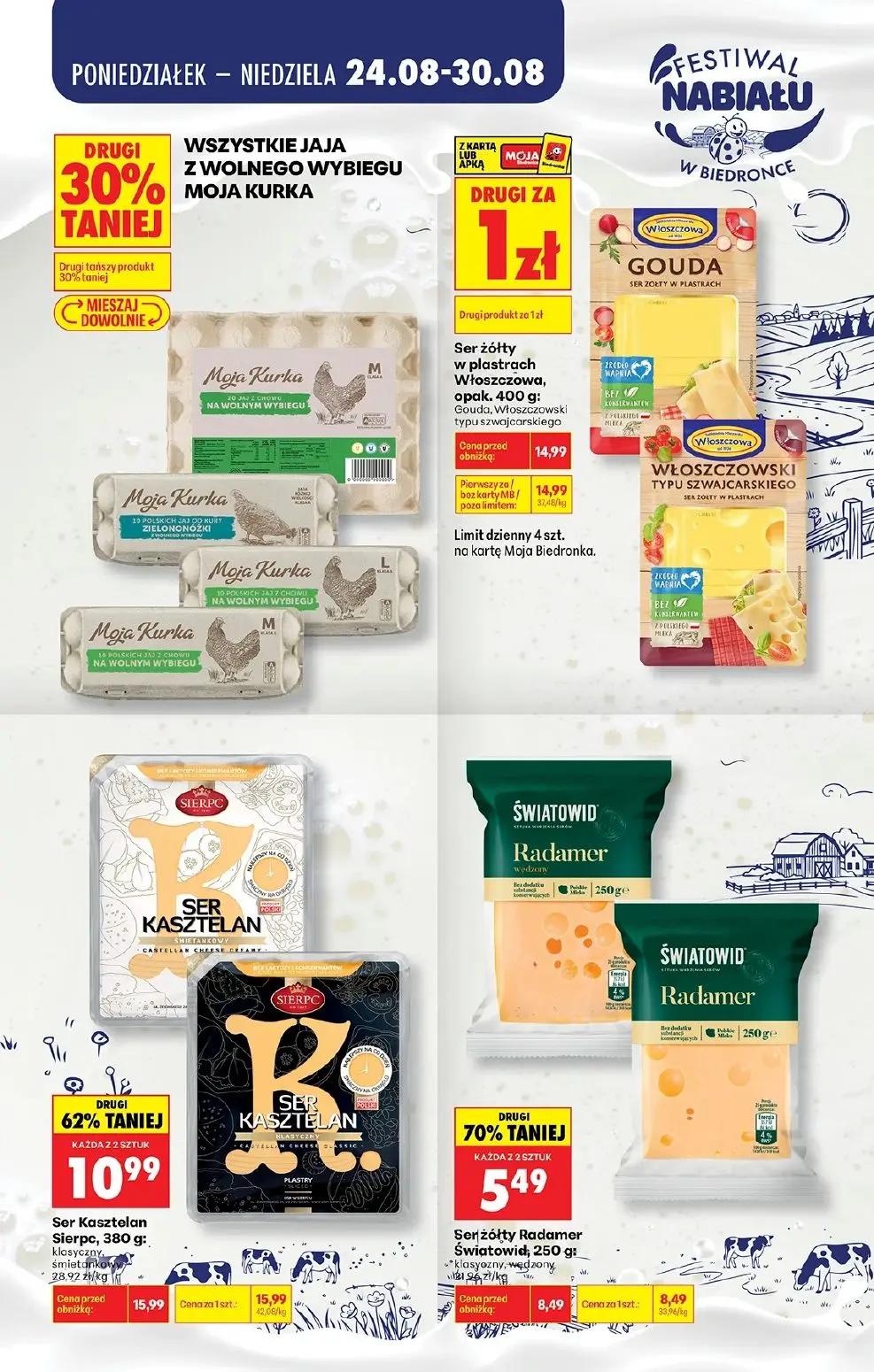 gazetka promocyjna Biedronka Festiwal nabiału - Strona 5