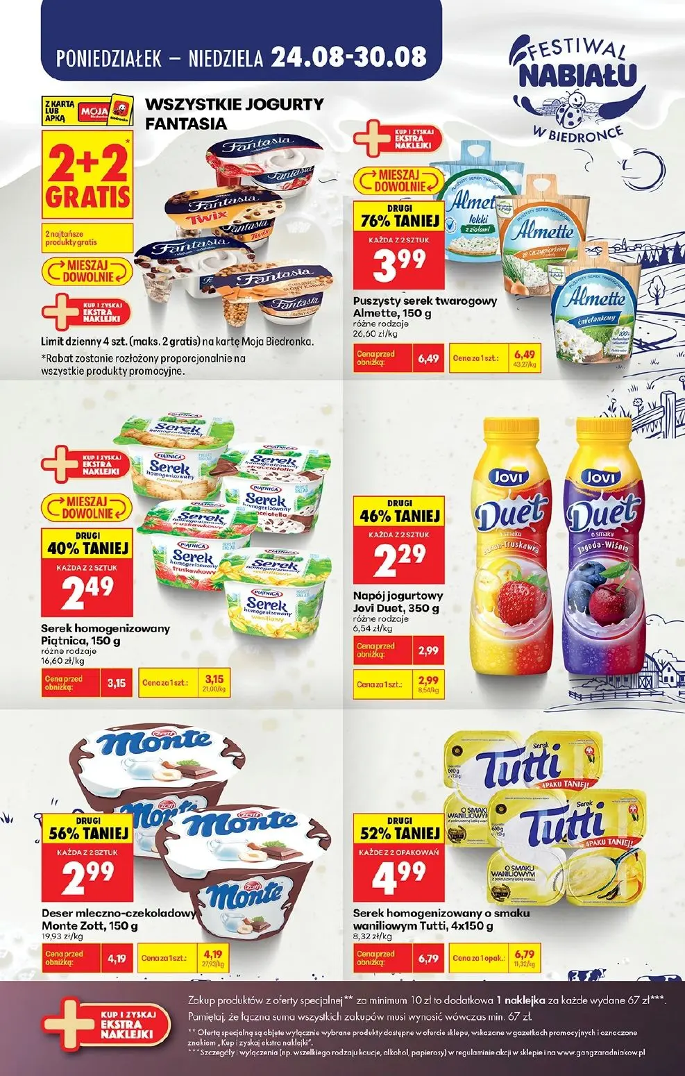 gazetka promocyjna Biedronka Festiwal nabiału - Strona 7