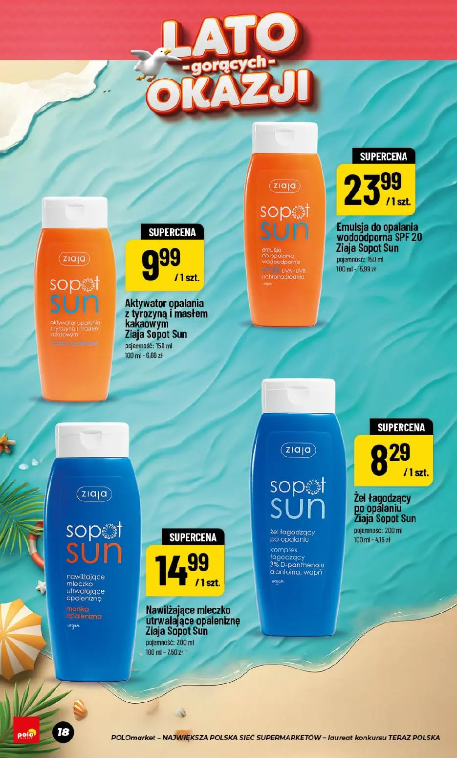 gazetka promocyjna POLOmarket Lato gorących okazji - Strona 18