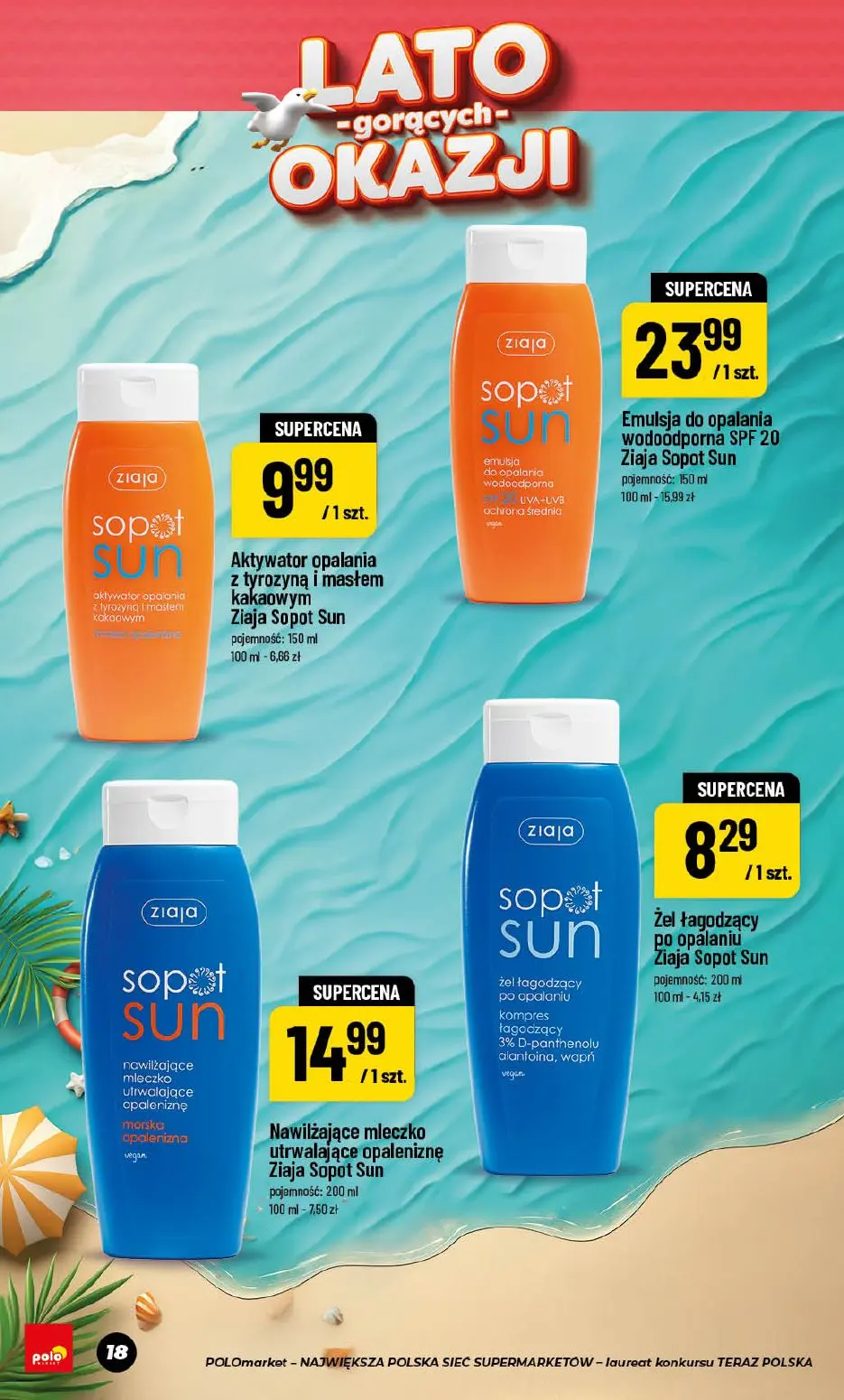 gazetka promocyjna POLOmarket Lato gorących okazji - Strona 18