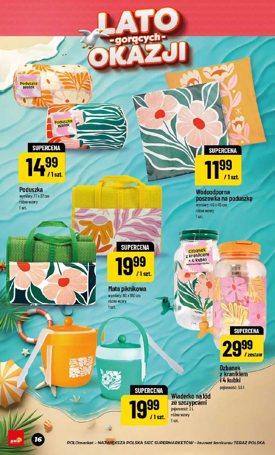 gazetka promocyjna POLOmarket Lato gorących okazji - Strona 16