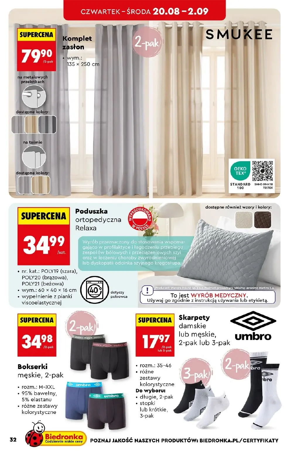 gazetka promocyjna Biedronka Hity i inspiracje - Strona 32