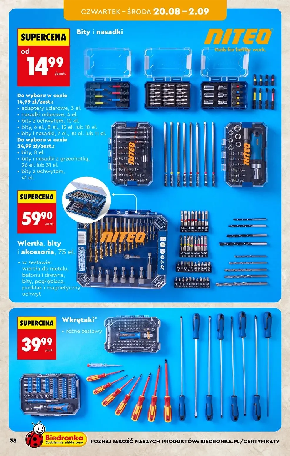 gazetka promocyjna Biedronka Hity i inspiracje - Strona 38