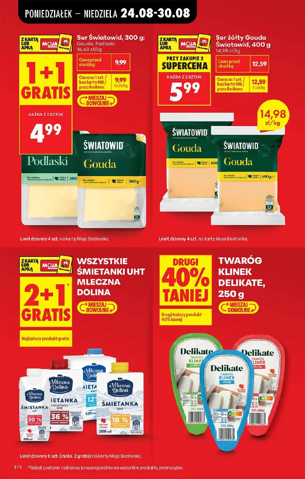 gazetka promocyjna Biedronka Lada tradycyjna. Od poniedziałku - Strona 2