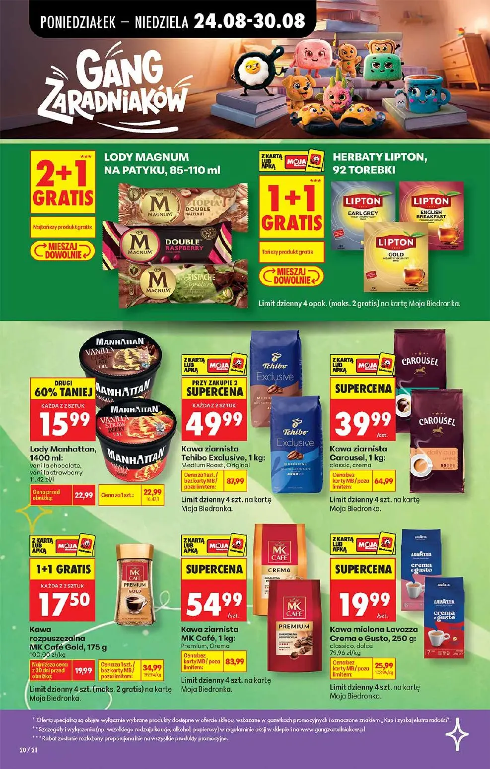gazetka promocyjna Biedronka Lada tradycyjna. Od poniedziałku - Strona 20