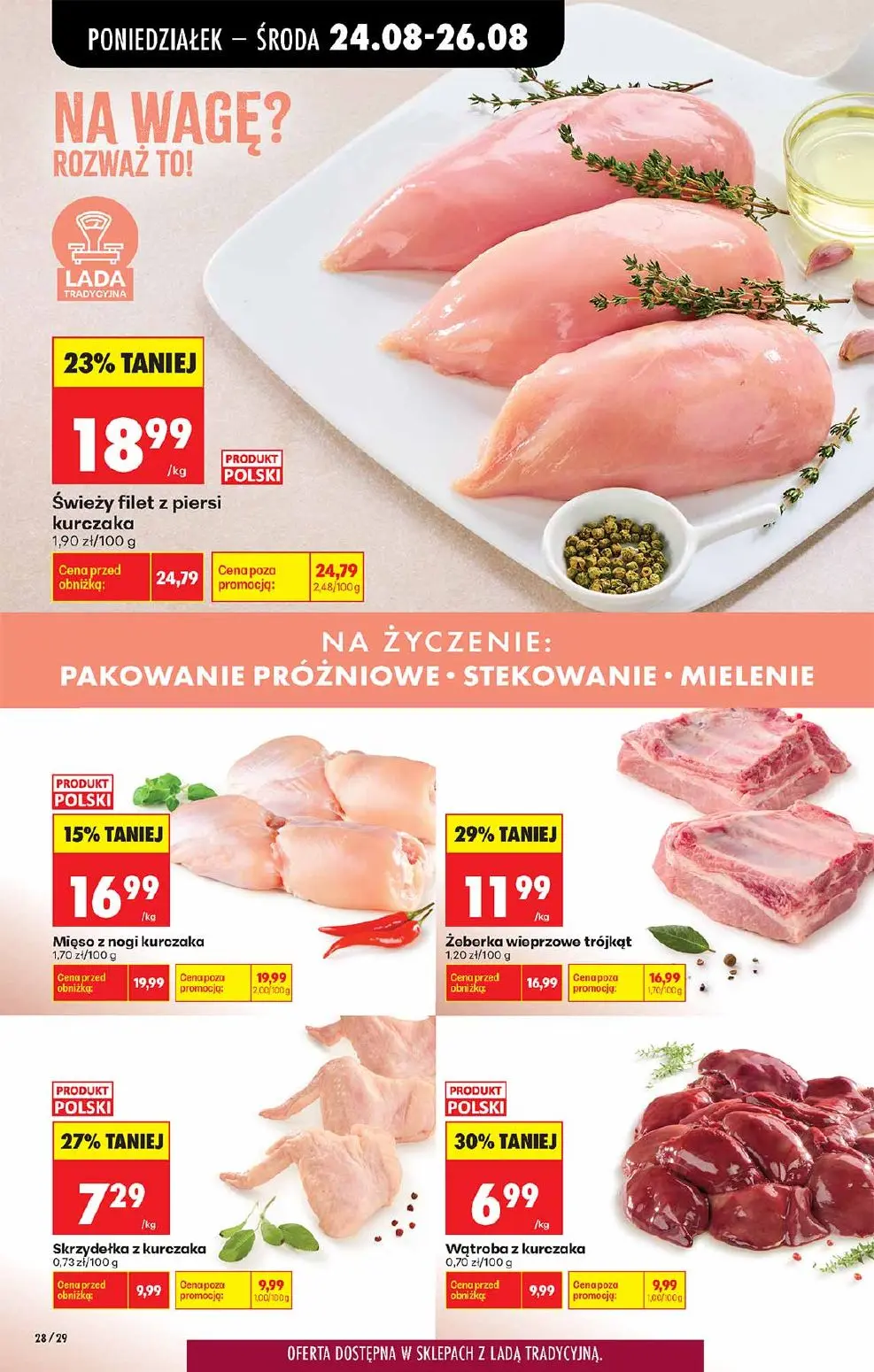 gazetka promocyjna Biedronka Lada tradycyjna. Od poniedziałku - Strona 28