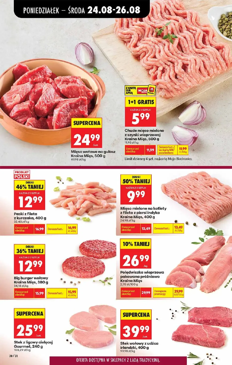 gazetka promocyjna Biedronka Lada tradycyjna. Od poniedziałku - Strona 30