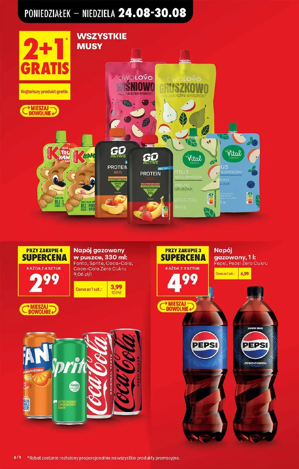 gazetka promocyjna Biedronka Od poniedziałku - Strona 8