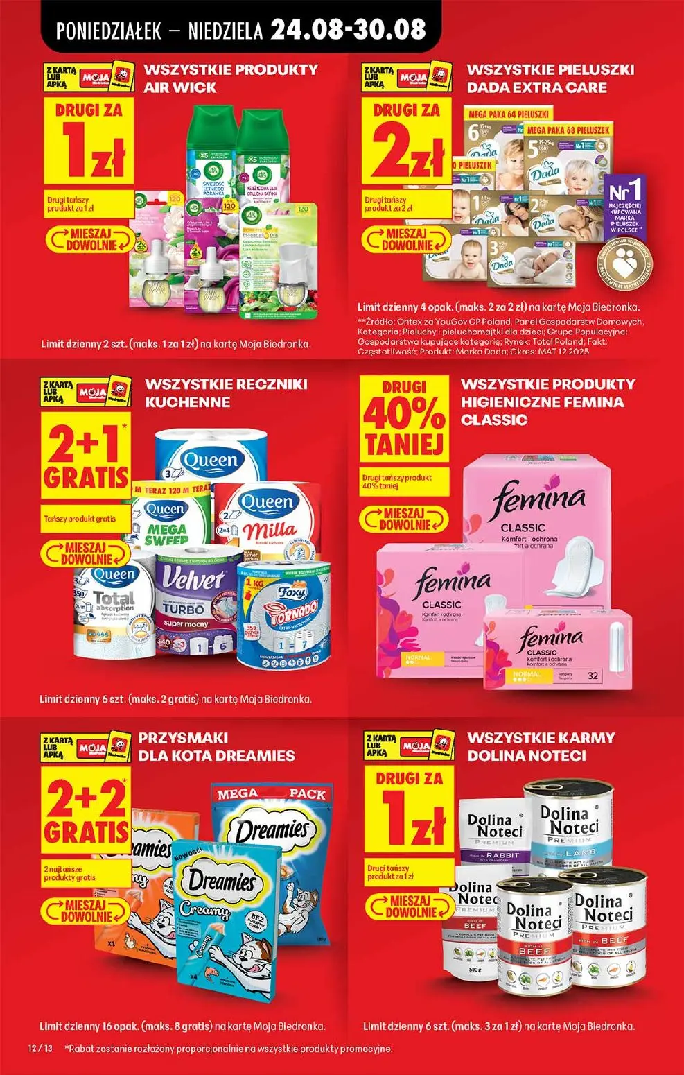 gazetka promocyjna Biedronka Od poniedziałku - Strona 12