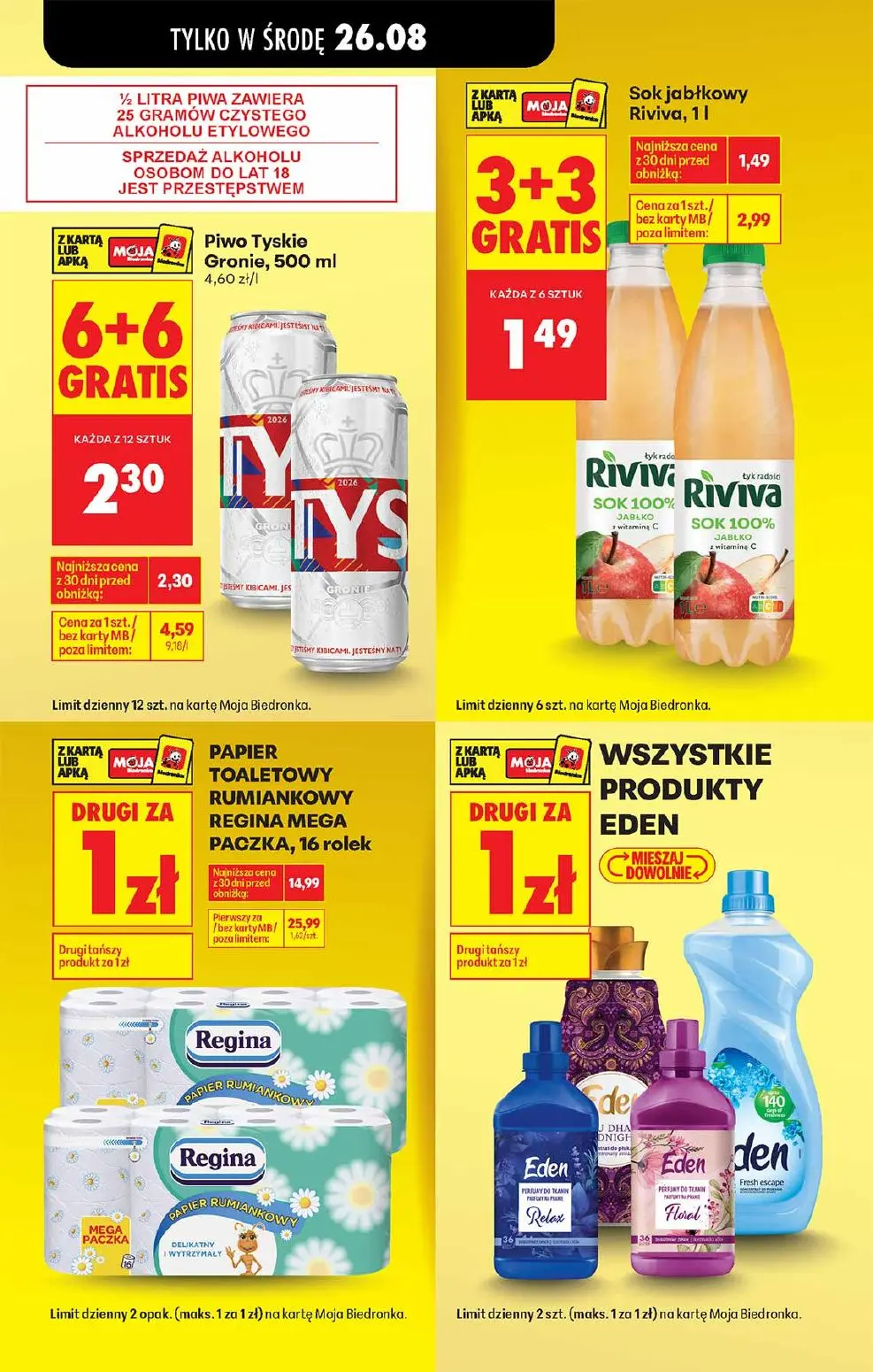 gazetka promocyjna Biedronka Od poniedziałku - Strona 15