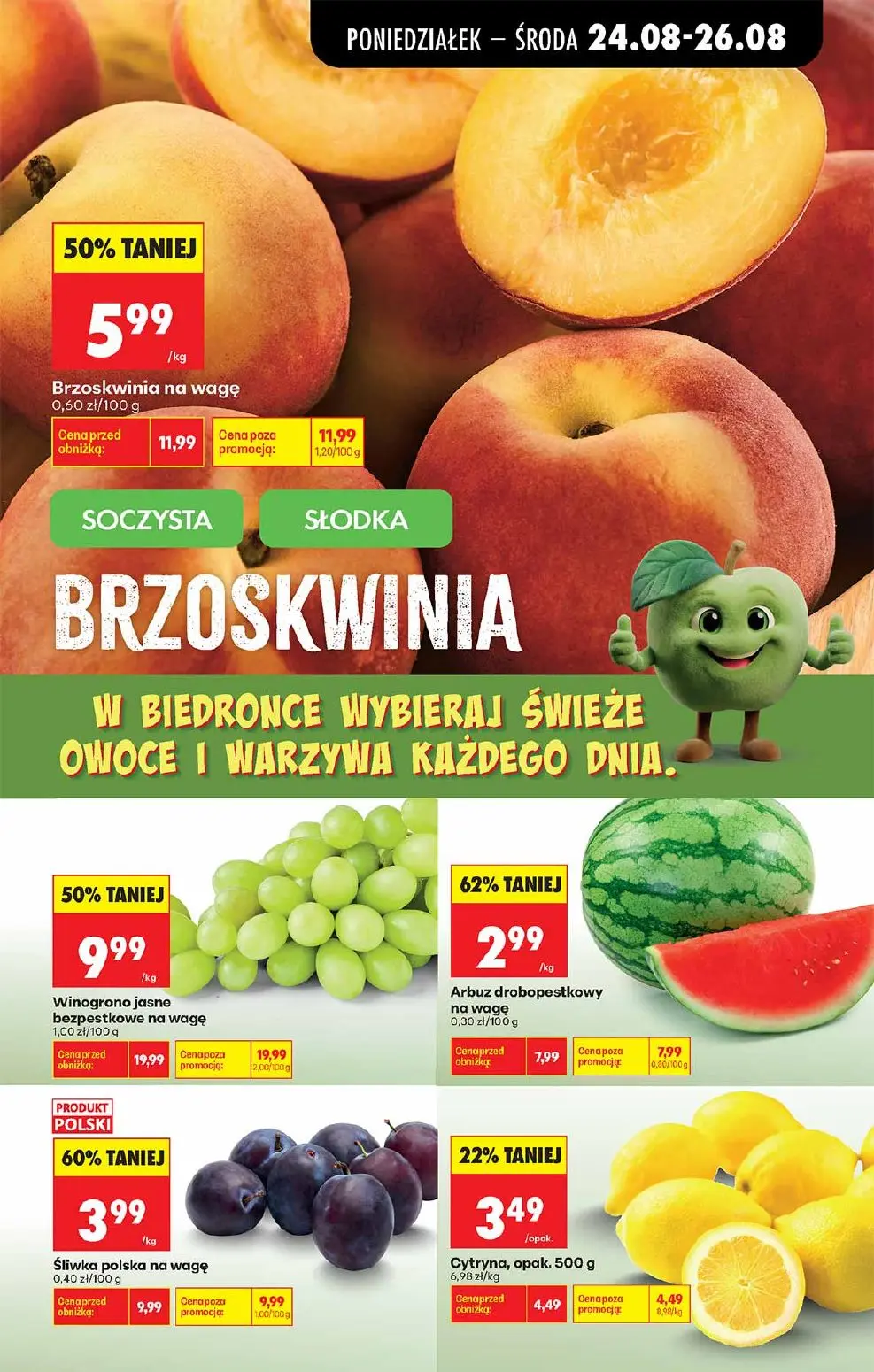 gazetka promocyjna Biedronka Od poniedziałku - Strona 25