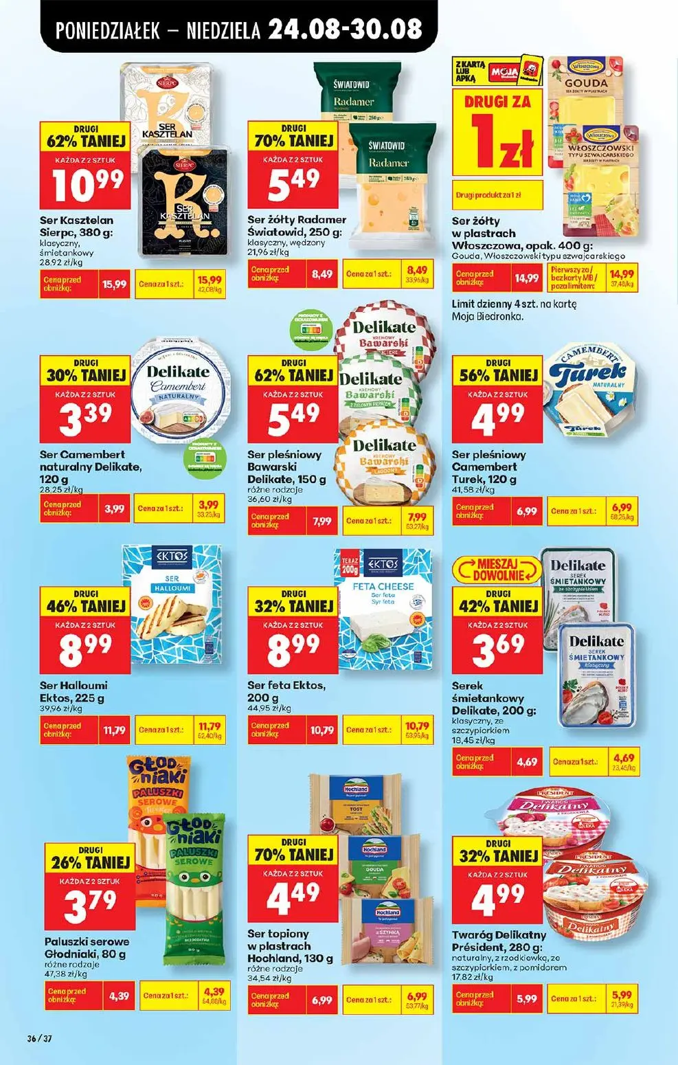 gazetka promocyjna Biedronka Od poniedziałku - Strona 36