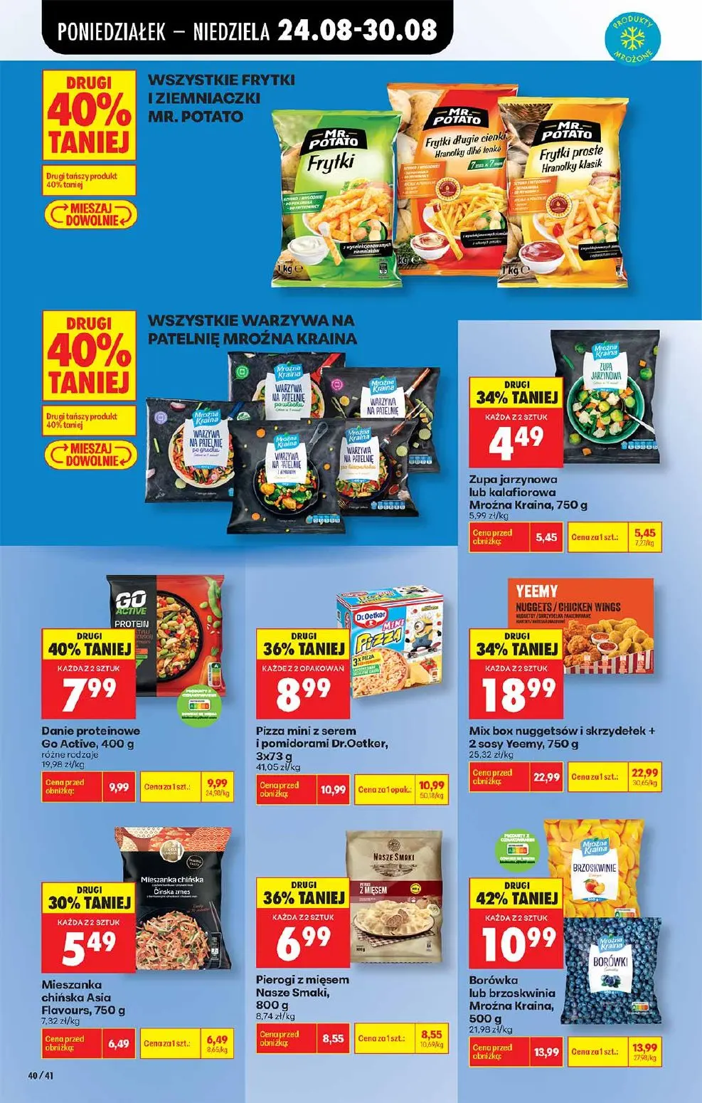 gazetka promocyjna Biedronka Od poniedziałku - Strona 40