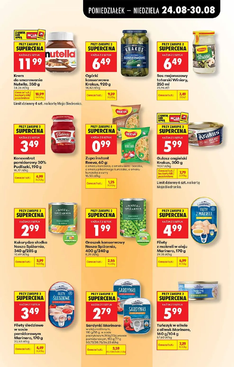 gazetka promocyjna Biedronka Od poniedziałku - Strona 45