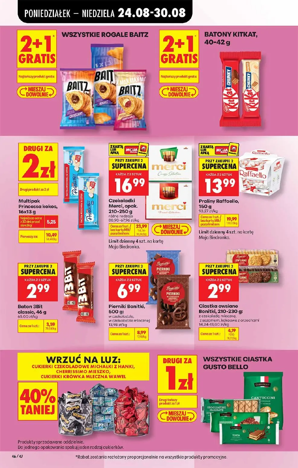 gazetka promocyjna Biedronka Od poniedziałku - Strona 46