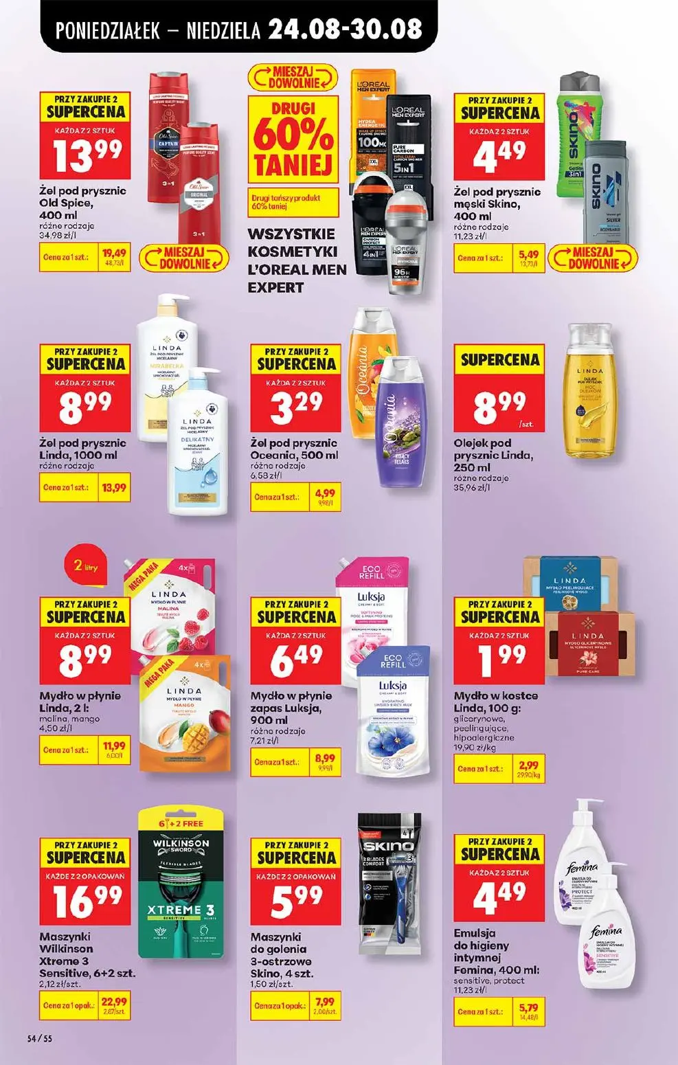 gazetka promocyjna Biedronka Od poniedziałku - Strona 54