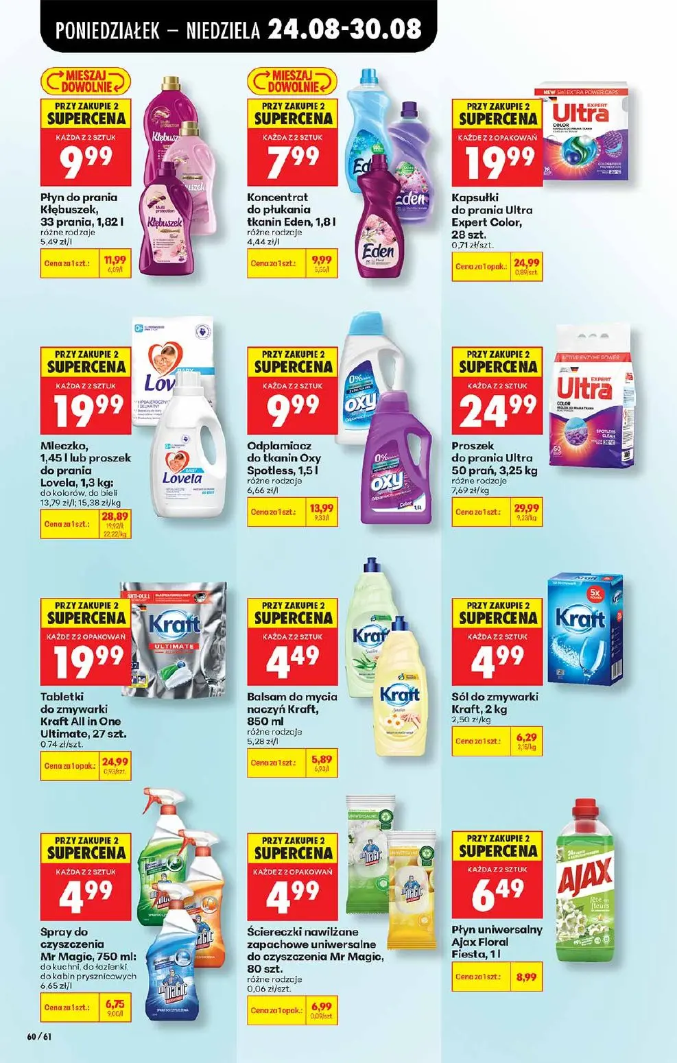 gazetka promocyjna Biedronka Od poniedziałku - Strona 60