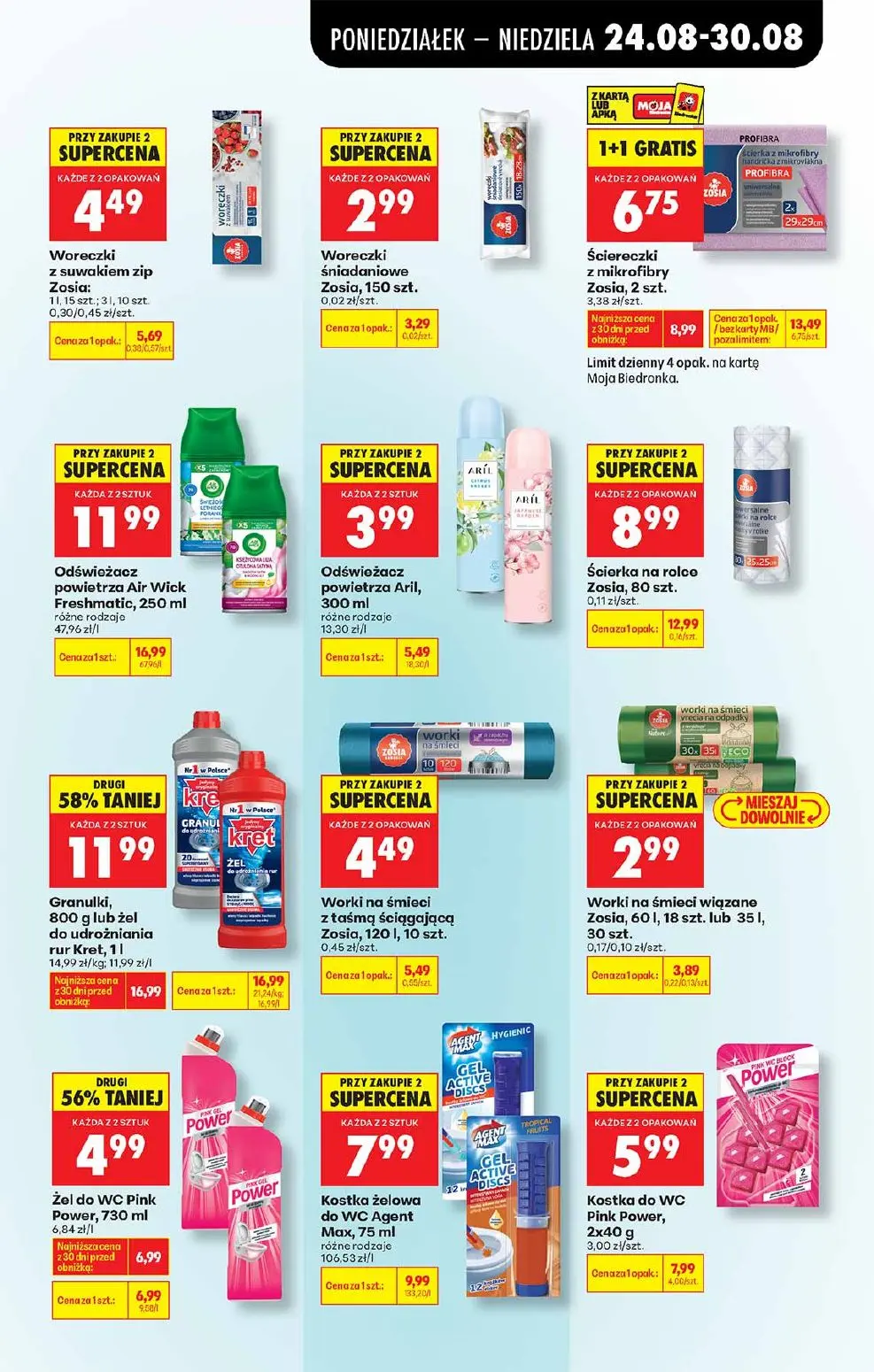 gazetka promocyjna Biedronka Od poniedziałku - Strona 61