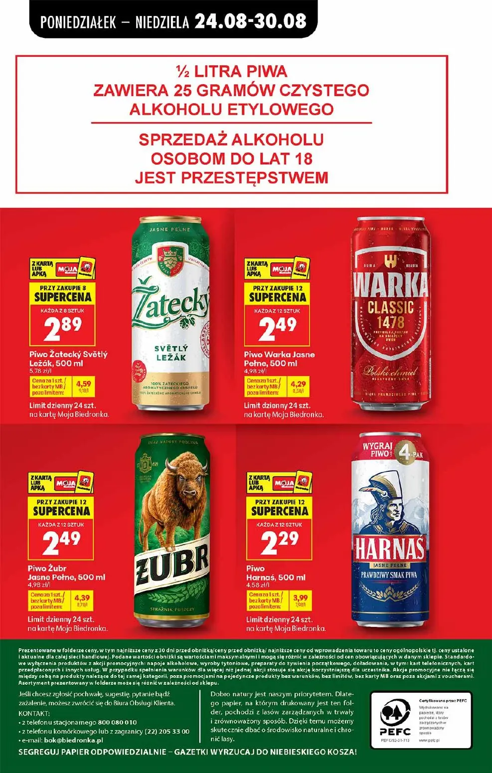gazetka promocyjna Biedronka Od poniedziałku - Strona 64