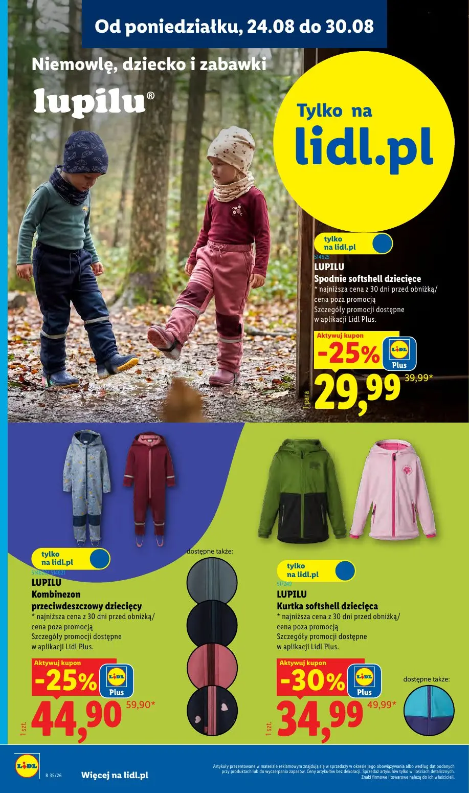 gazetka promocyjna LIDL Od poniedziałku - Strona 24