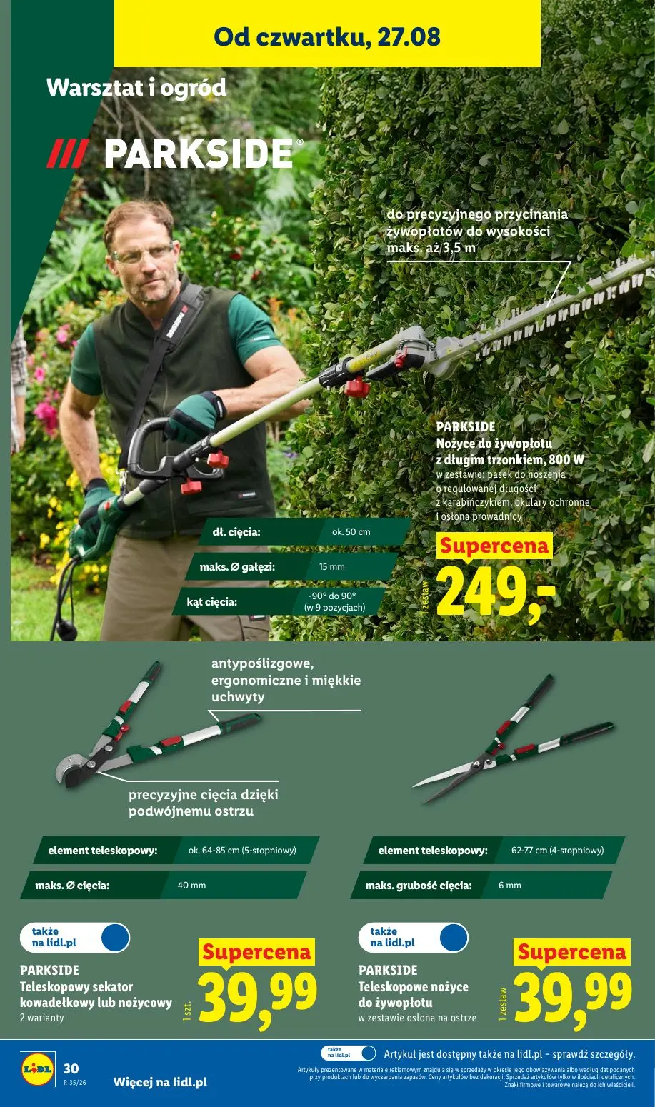 gazetka promocyjna LIDL Od poniedziałku - Strona 36