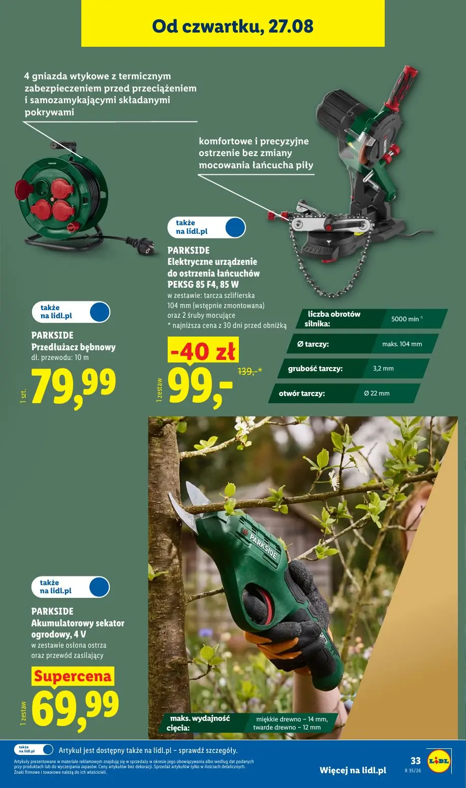 gazetka promocyjna LIDL Od poniedziałku - Strona 39