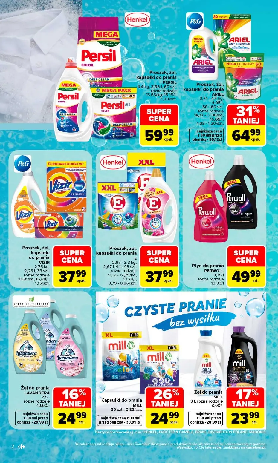 gazetka promocyjna Carrefour Porządki pełne okazji. - Strona 2