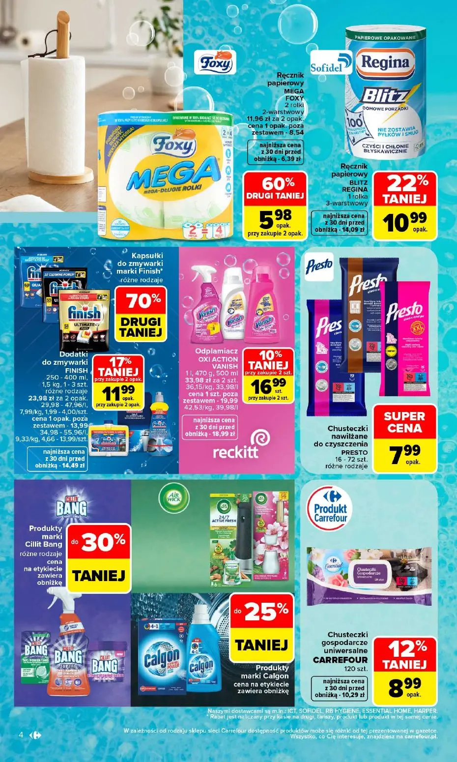 gazetka promocyjna Carrefour Porządki pełne okazji. - Strona 4