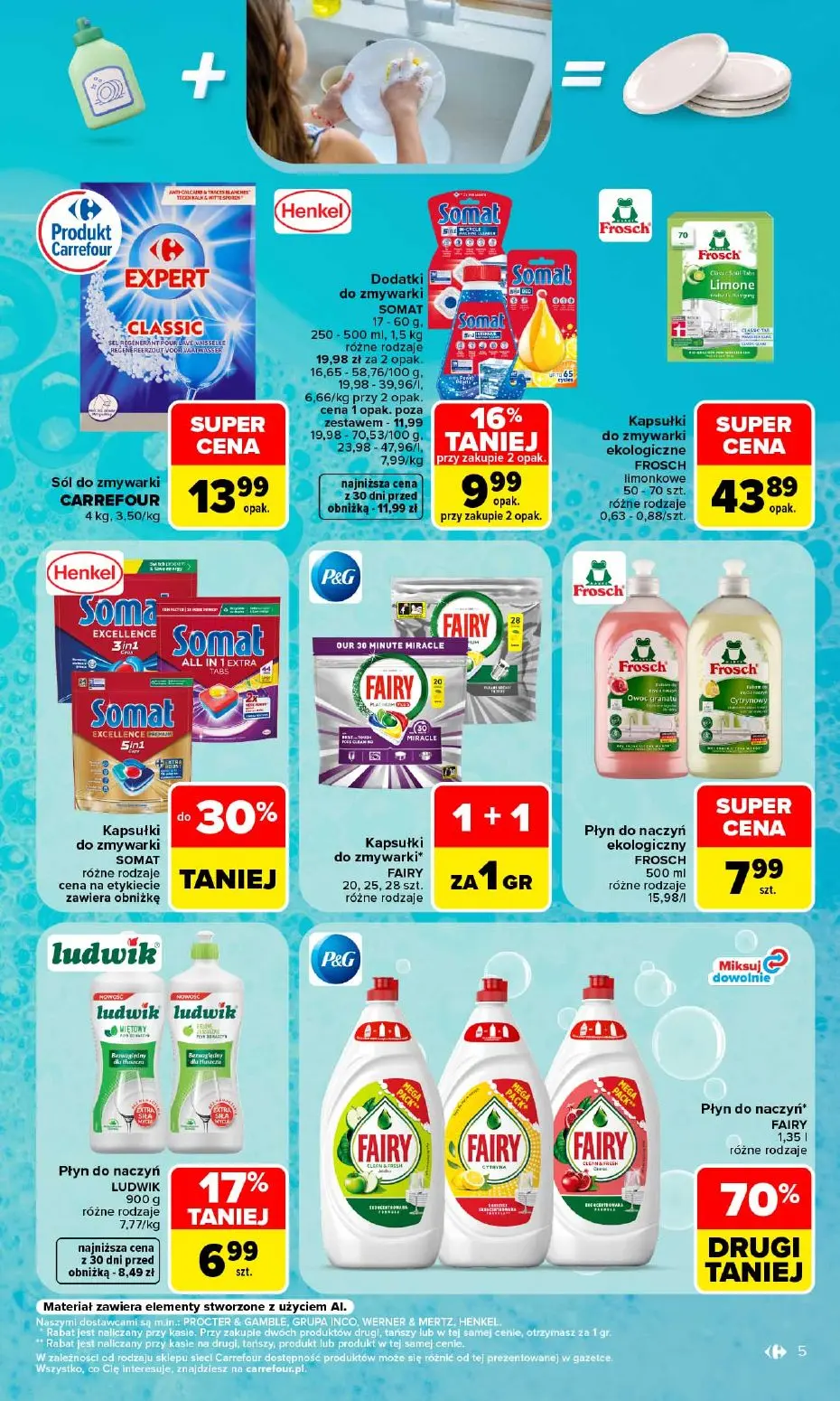 gazetka promocyjna Carrefour Porządki pełne okazji. - Strona 5