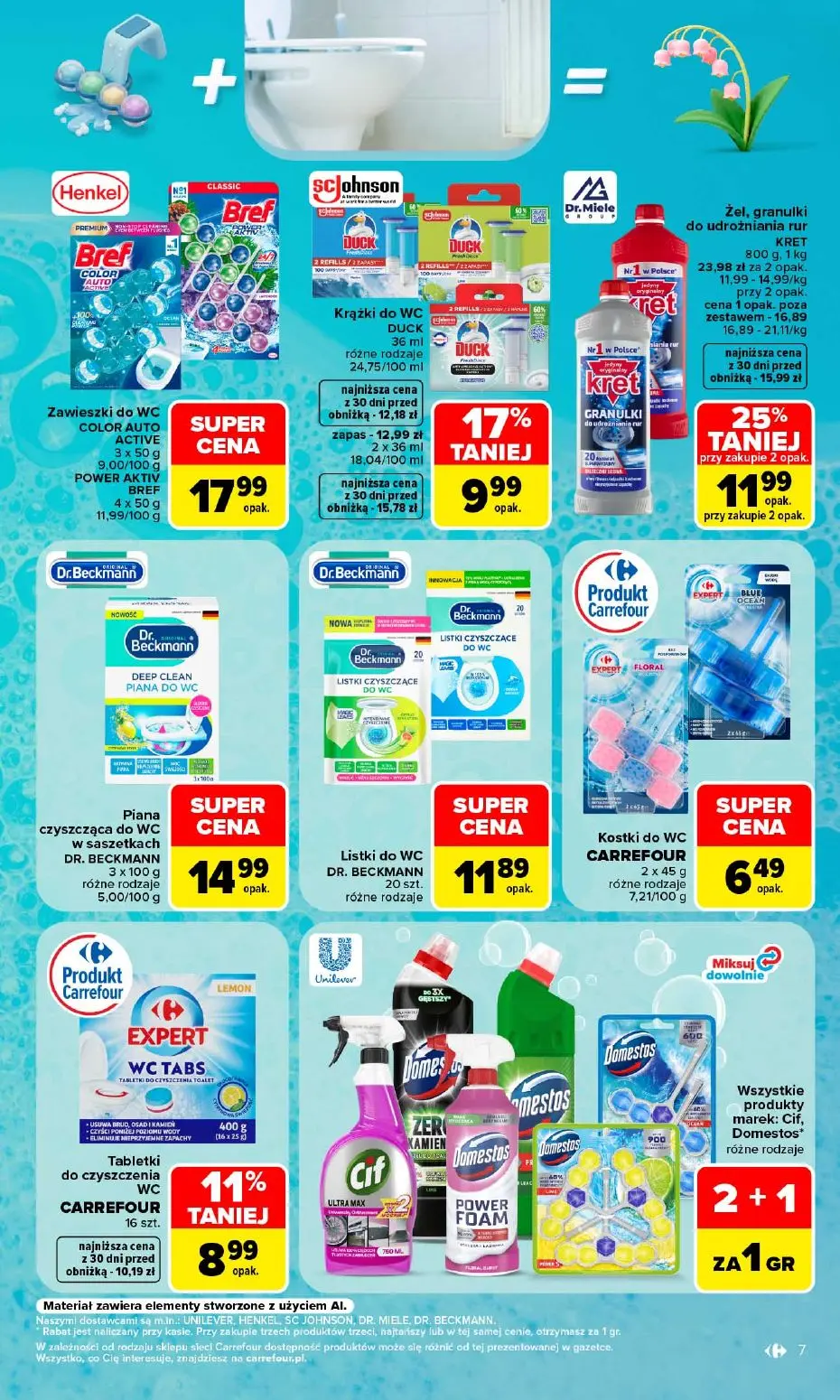 gazetka promocyjna Carrefour Porządki pełne okazji. - Strona 7