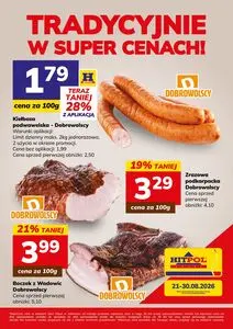 Gazetka promocyjna Hitpol, ważna od 2026-08-21 do 2026-08-30.