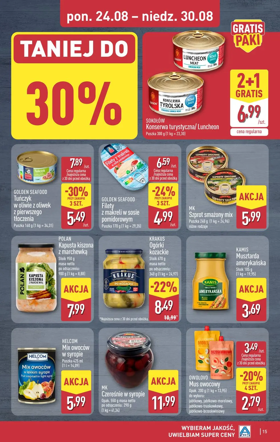 gazetka promocyjna ALDI Wybieram ALDI - Strona 15
