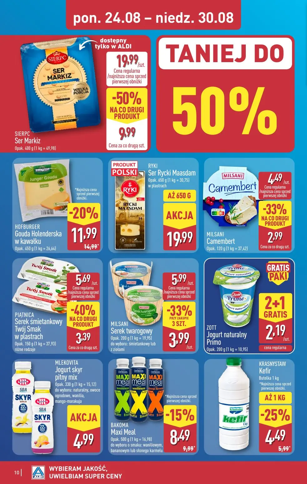 gazetka promocyjna ALDI Wybieram ALDI - Strona 10