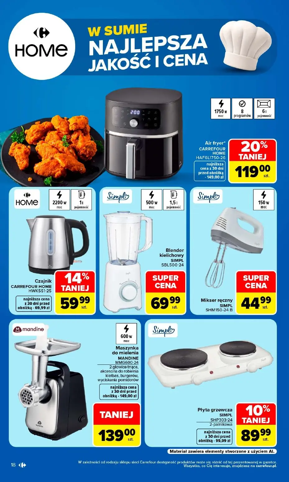 gazetka promocyjna Carrefour Najlepsze produkty Carrefour - Strona 18
