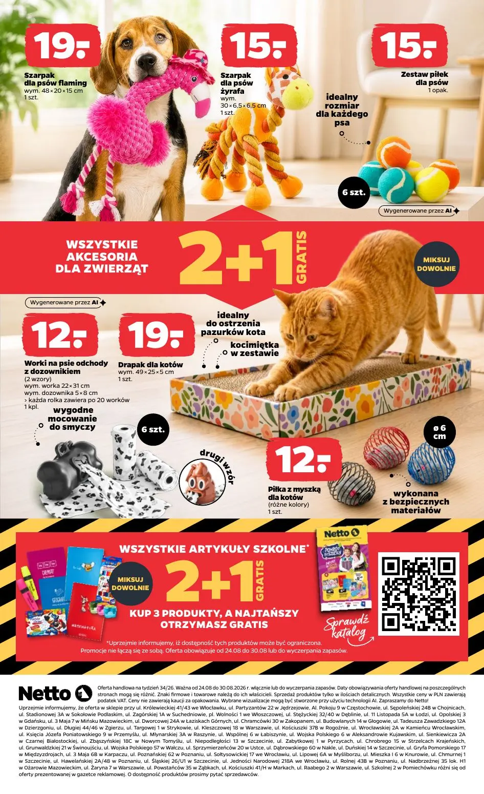 gazetka promocyjna NETTO Bielizna, akcesoria dla zwierząt - Strona 3