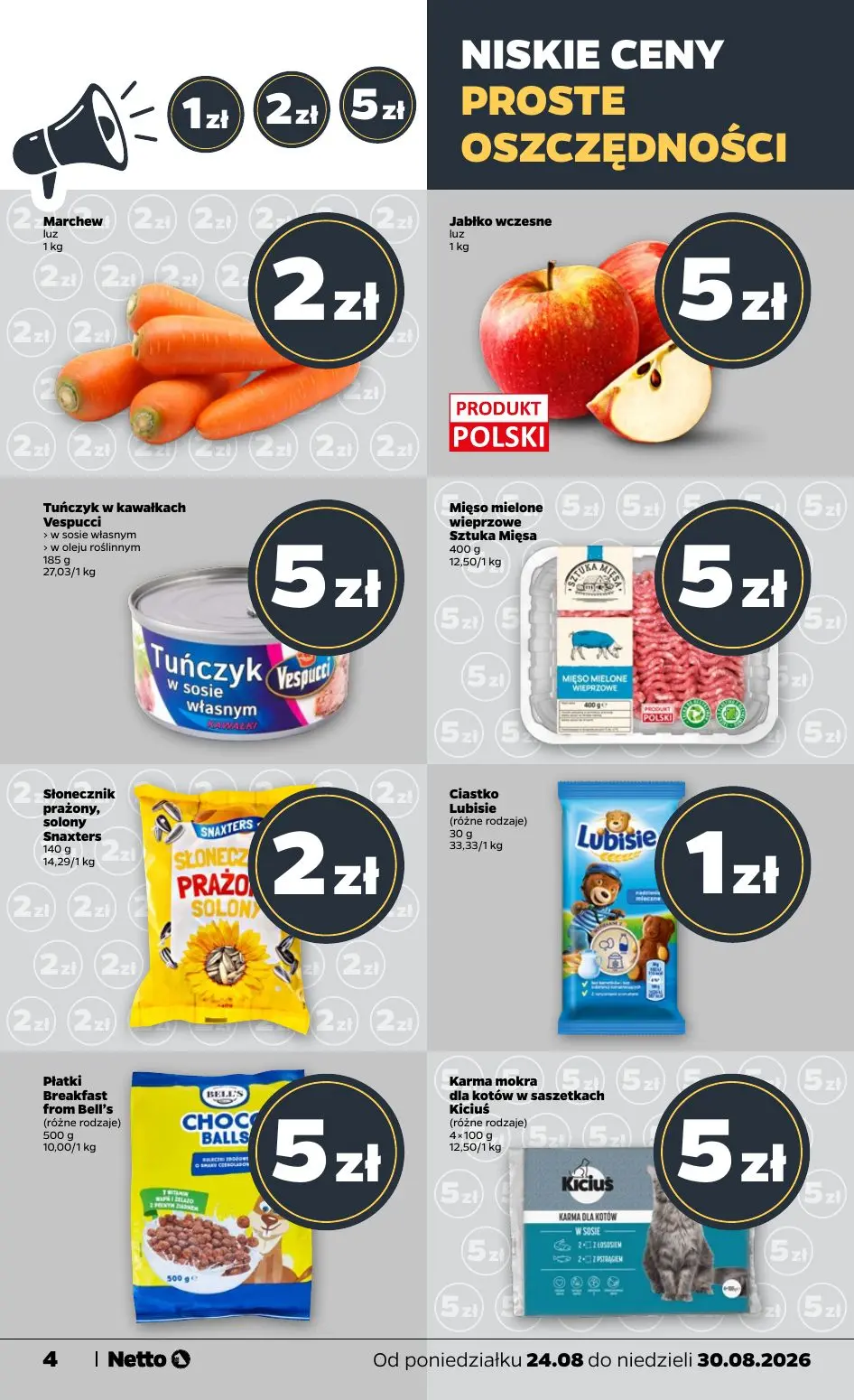 gazetka promocyjna NETTO Gazetka spożywcza - Strona 4