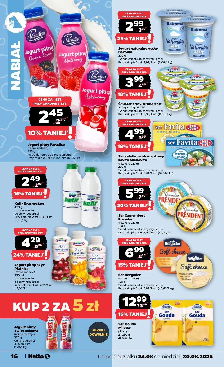 gazetka promocyjna NETTO Gazetka spożywcza - Strona 16