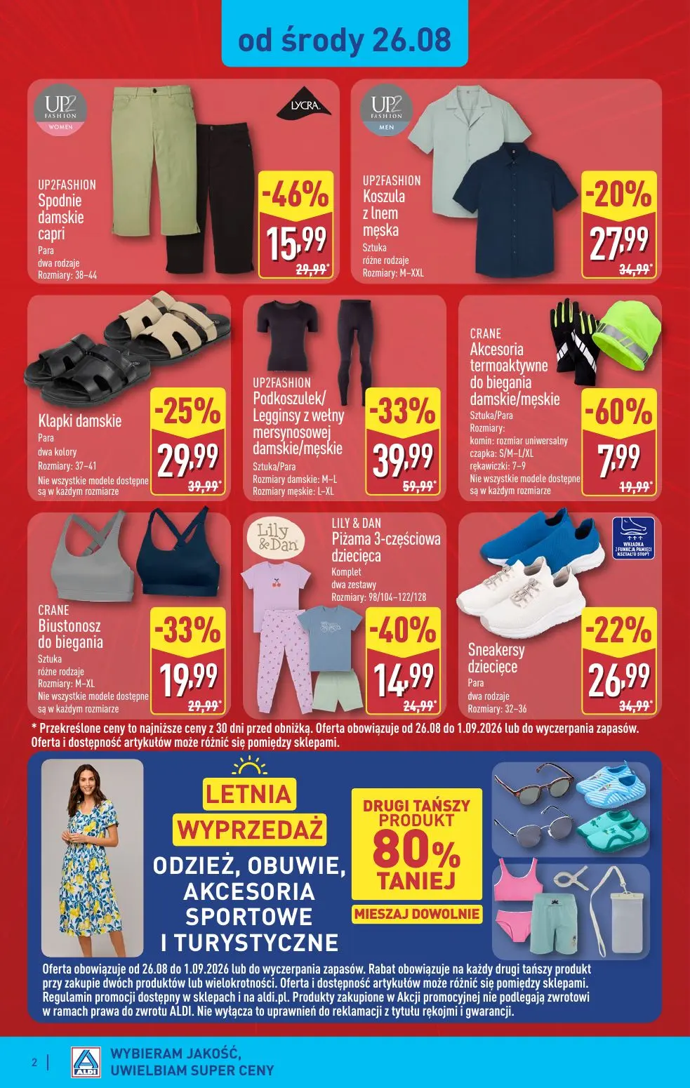 gazetka promocyjna ALDI Letnia WYPRZEDAŻ - Strona 2