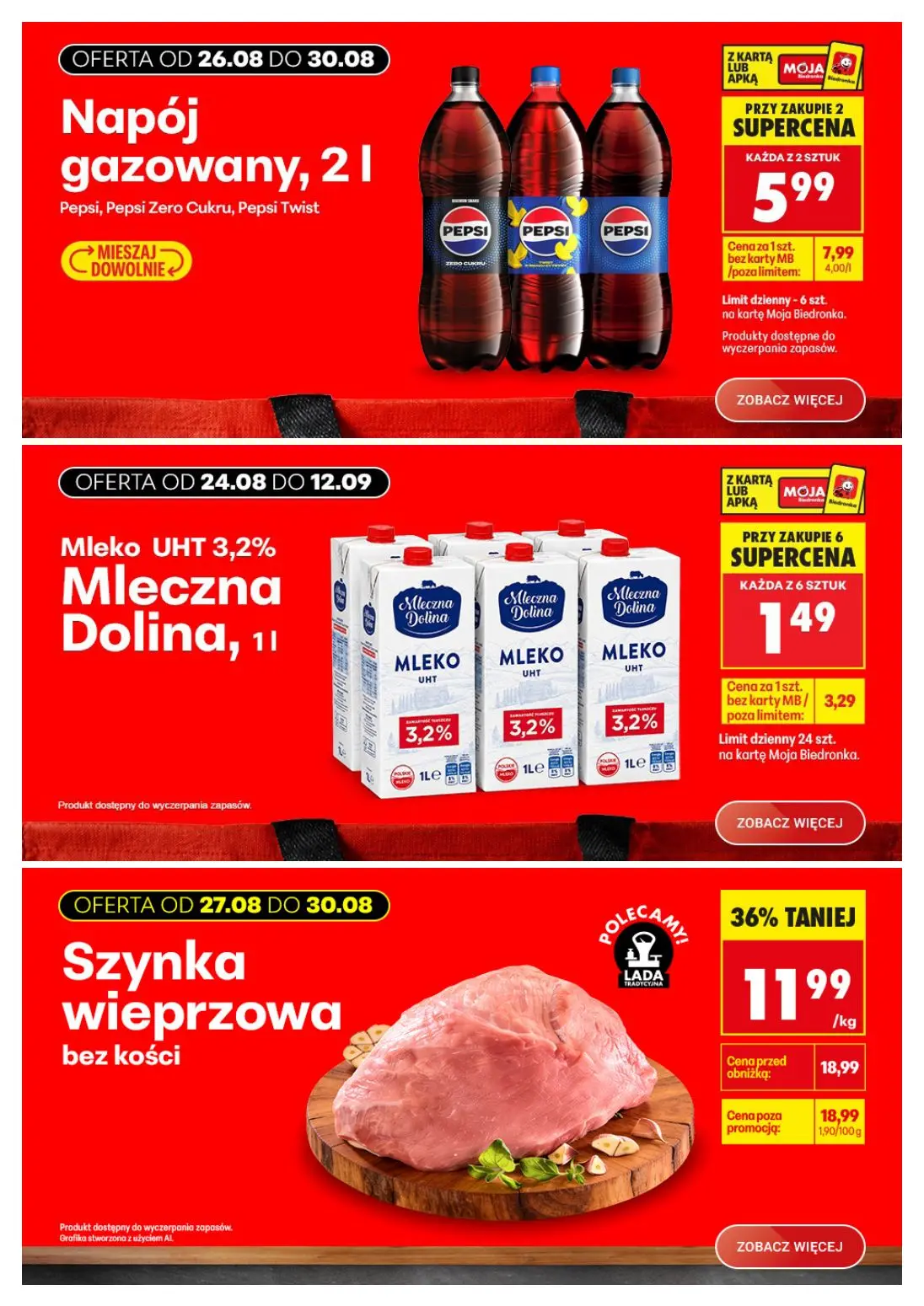 gazetka promocyjna Biedronka Biedronkowe oszczędności - Strona 2