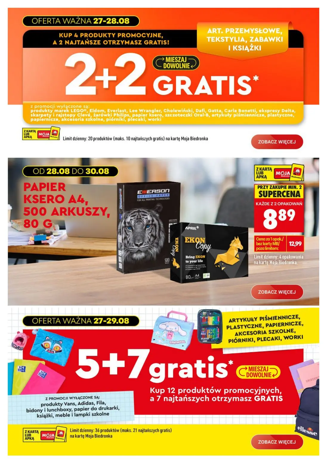 gazetka promocyjna Biedronka Biedronkowe oszczędności - Strona 10