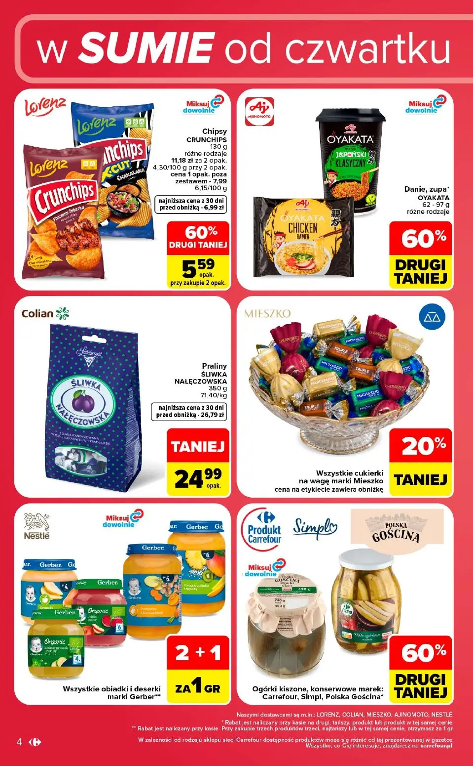 gazetka promocyjna Carrefour Market Weekend okazji - Strona 4