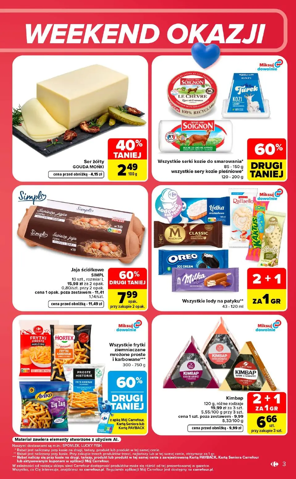 gazetka promocyjna Carrefour Weekend okazji - Strona 3