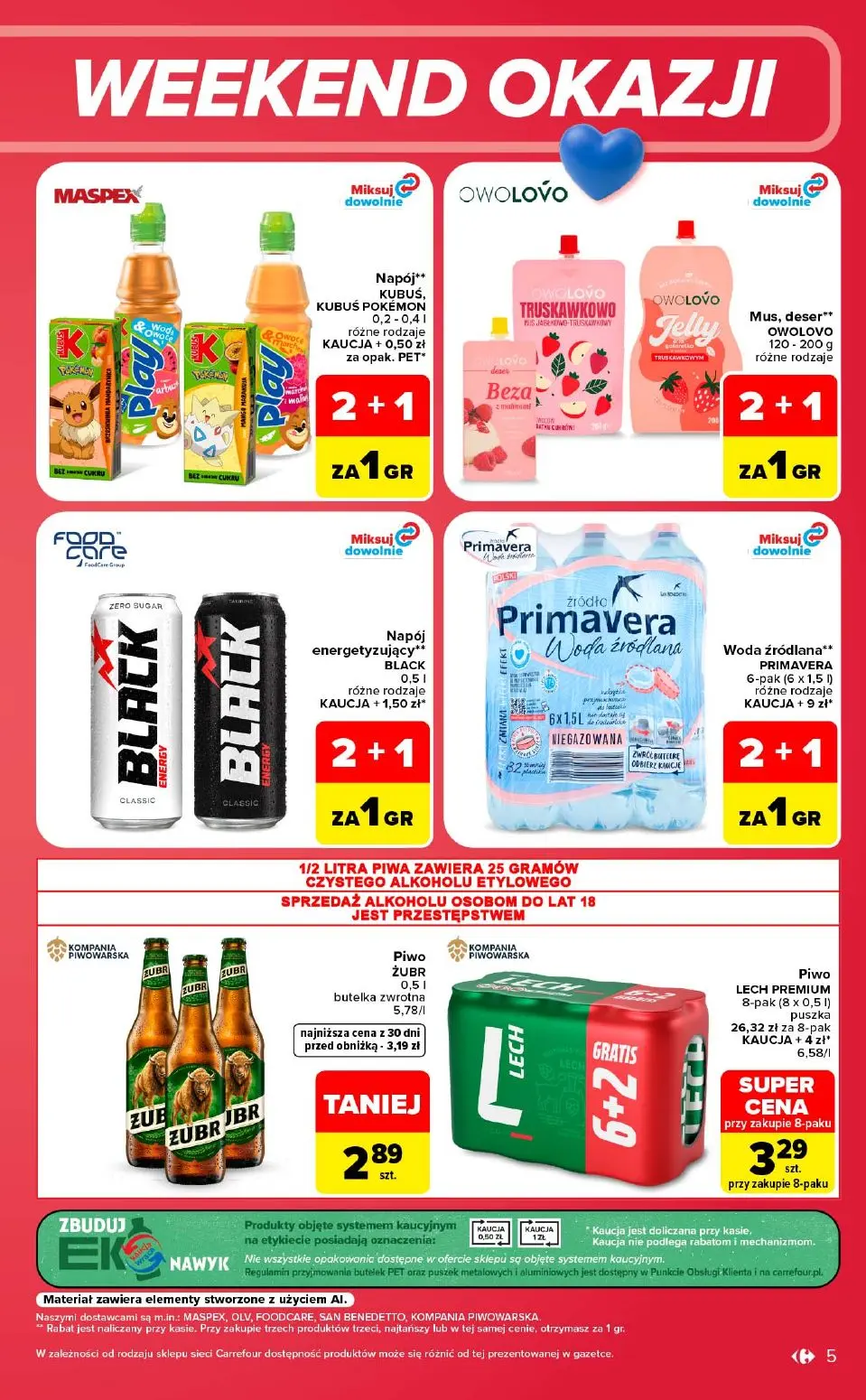 gazetka promocyjna Carrefour Weekend okazji - Strona 5