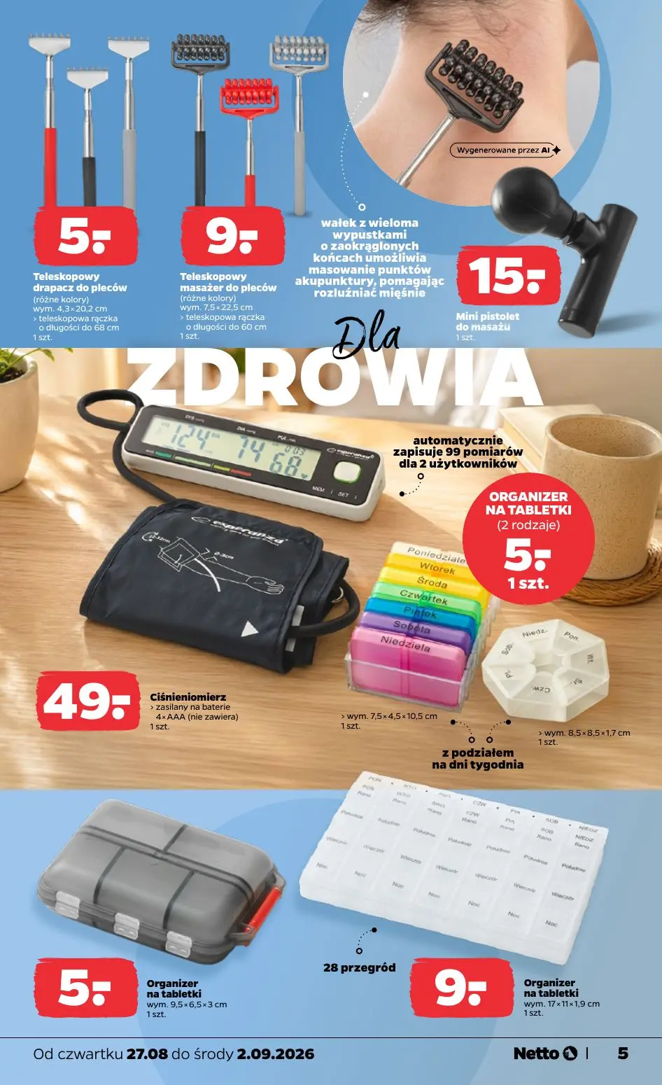 gazetka promocyjna NETTO Samochodowy niezbędnik i nie tylko! - Strona 5