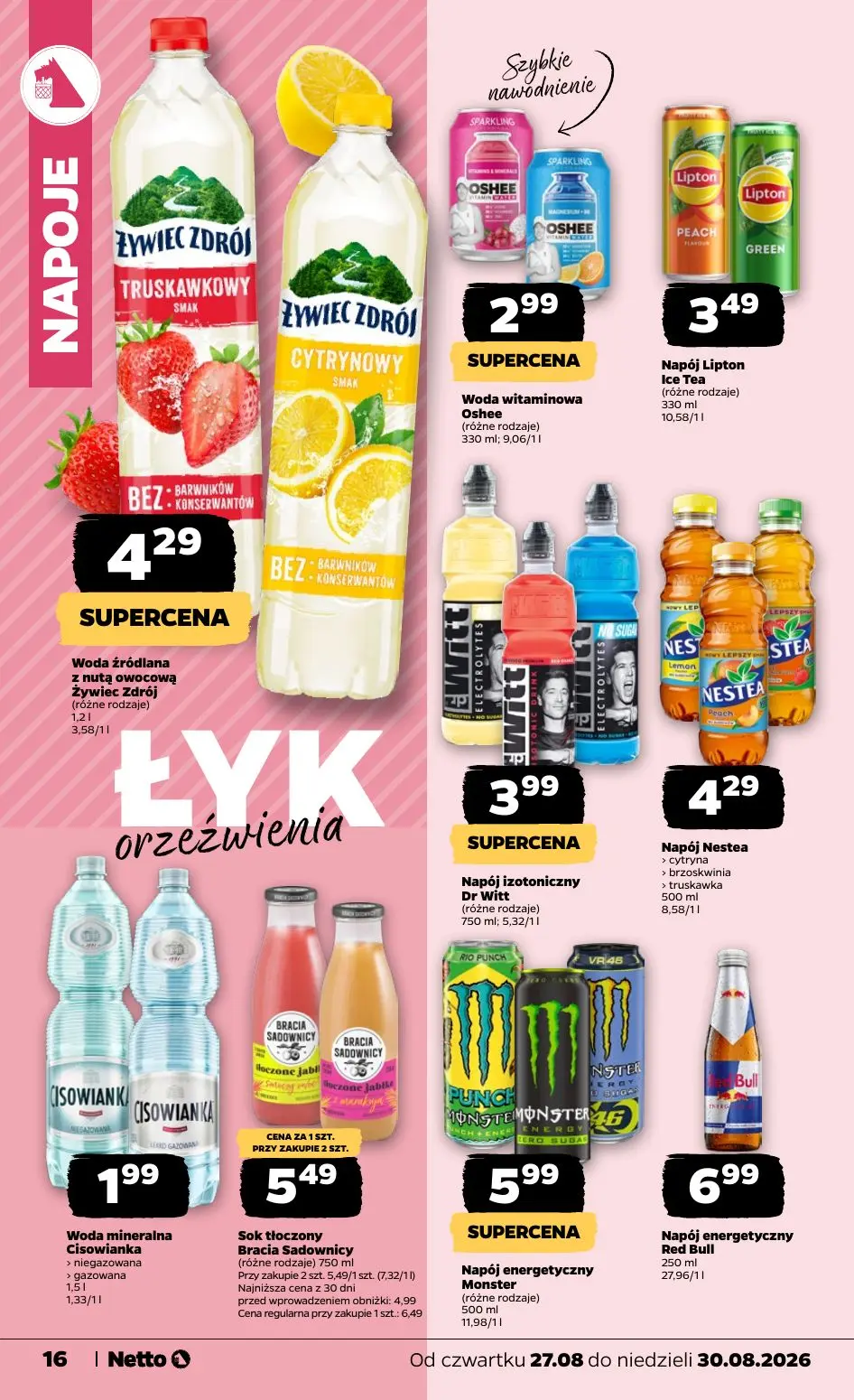 gazetka promocyjna NETTO Gazetka spożywcza - Strona 16
