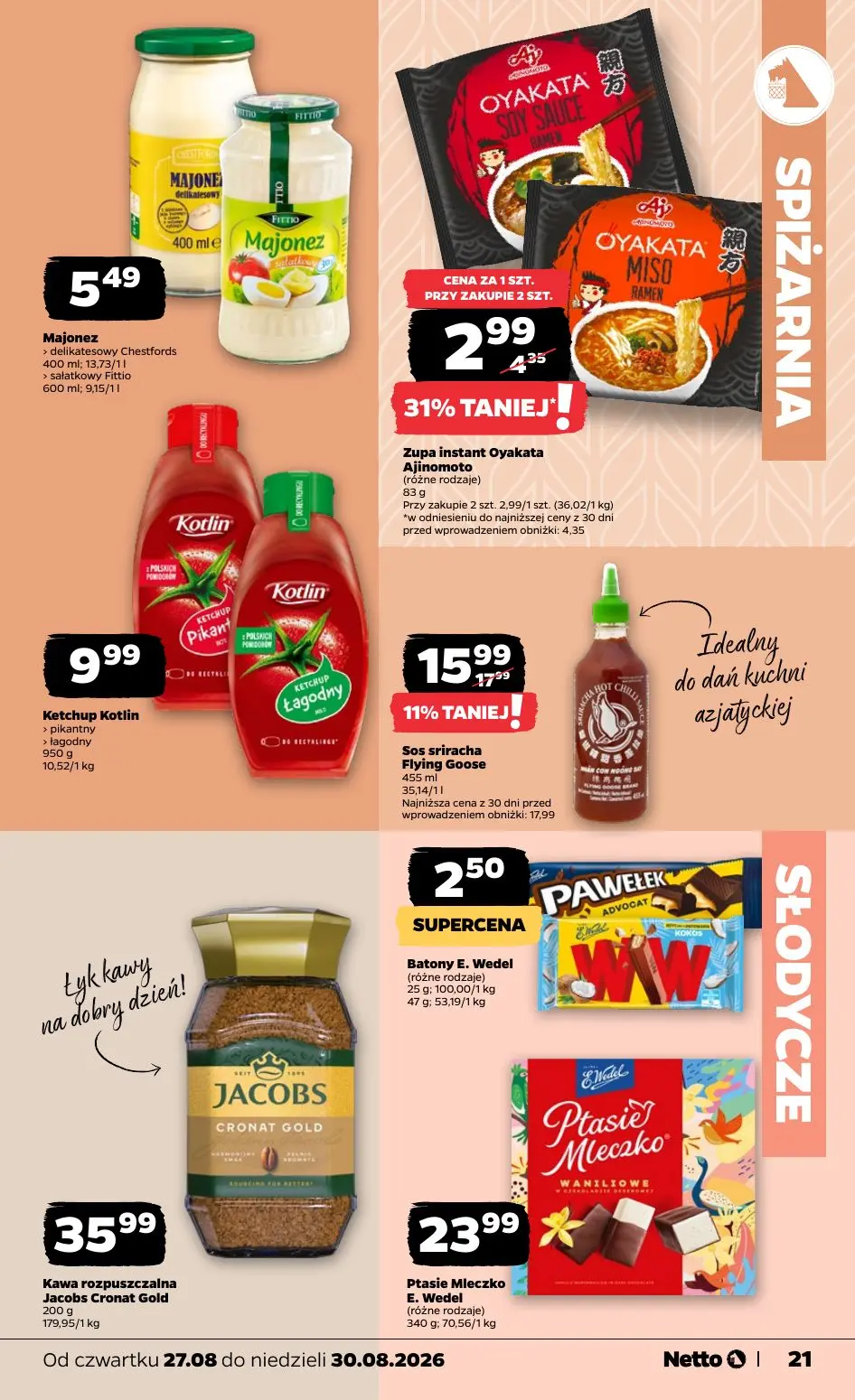 gazetka promocyjna NETTO Gazetka spożywcza - Strona 21