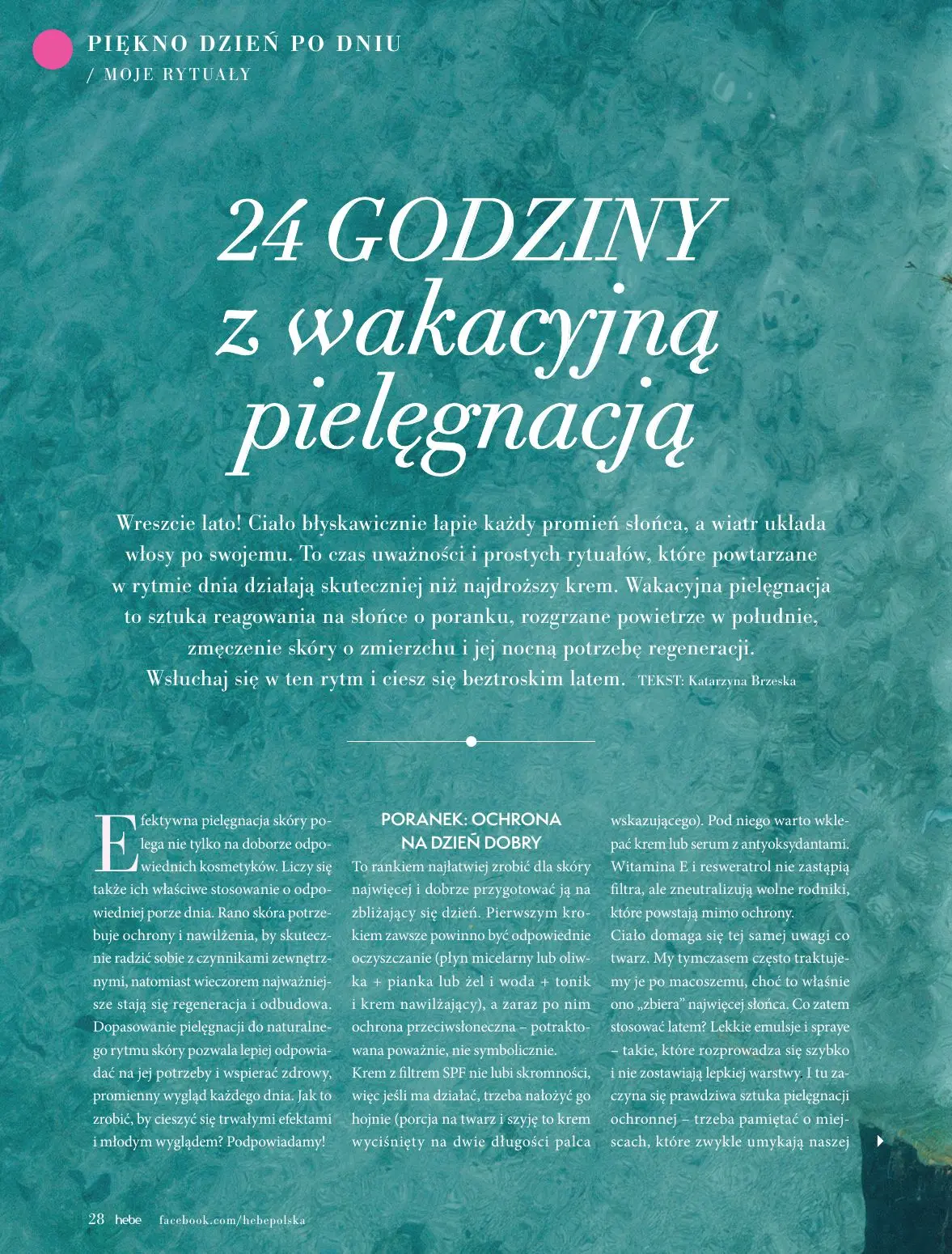 gazetka promocyjna hebe W blasku słońca - Strona 28