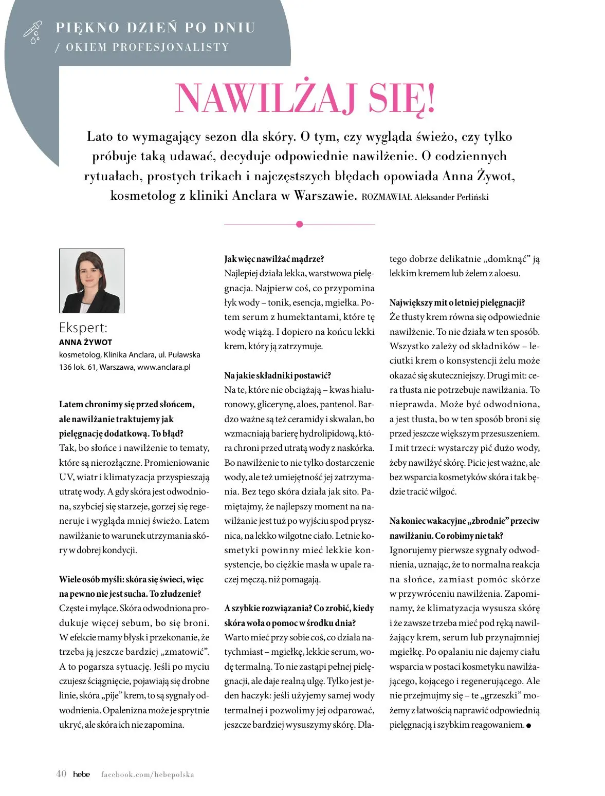 gazetka promocyjna hebe W blasku słońca - Strona 40